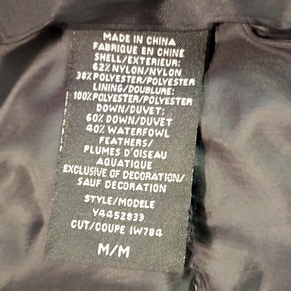 Guess Puffer Jacket | M | Dark Blue - Picture 6 of 7